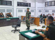 Emosi Prajurit Berujung Maut, Oditur Tuntut Hukuman Mati untuk Serma Tengku Dian Anugrah
