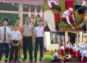 Polres Kuansing Dukung Program Kapolda Riau, Laksanakan Green Policing Serentak di Sejumlah Wilayah