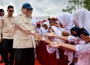 Prabowo Sindir Pengkritik Program Makan Bergizi Gratis: “Lihat Anak-Anak dengan Mata dan Hati”