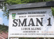 Dana BOS Rp1,53 Miliar di SMAN 1 Lubuk Alung Bau Penyimpangan, Dugaan Mark-Up Menggurita di Sejumlah Kegiatan