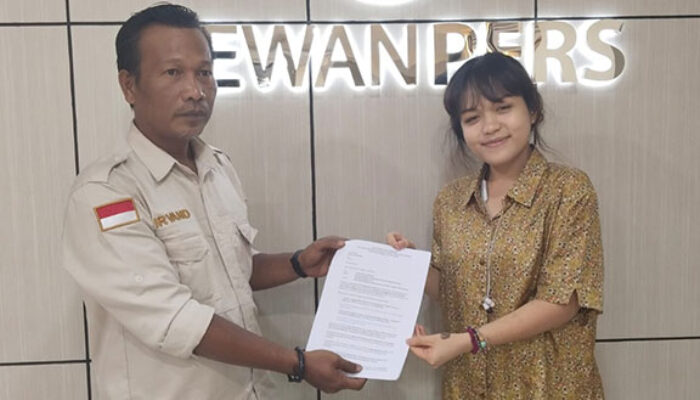 Hak Jawab Dinilai Belum Cukup, Ketua LPMK Padang Sarai Laporkan Media Online Jejak77.top ke Dewan Pers