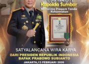 Kapolda Sumbar Terima Satyalancana Wira Karya, Bukti Peran Polri Kawal Program Gizi Nasional