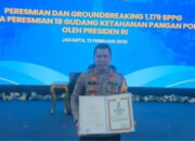 Kapolres Sijunjung Terima Tanda Kehormatan Satyalancana Wira Karya Dari Presiden