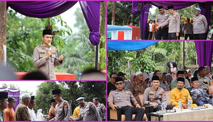 Doa Syukur Warga Iringi Rampungnya Renovasi Jembatan Merah Putih Presisi di Desa Sangau