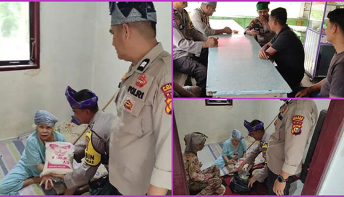 Polsek Kuantan Tengah Gelar Jum’at Curhat dan Jumat Barokah, Pererat Kedekatan dengan Masyarakat