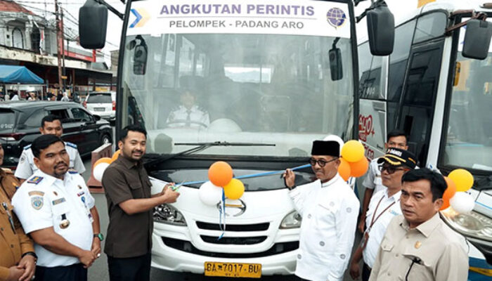 Pemkab Solok Selatan Resmikan Rute Baru DAMRI Padang Aro–Pelompek