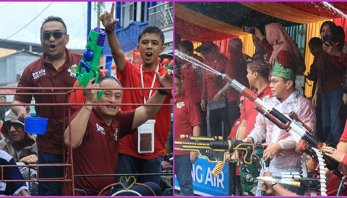 Meriahnya Festival ‘Perang Air’ di Riau: Merawat Tradisi, Jaga Persaudaraan