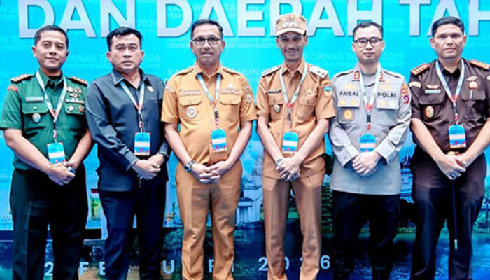 Khairunas–Yulian Efi Hadiri Rakornas 2026, Tegaskan Komitmen Kawal Program Prioritas Presiden di Solok Selatan