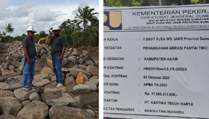 PT Kartika Teguh Karya Hadirkan Infrastruktur Berkualitas di Sumatera Barat