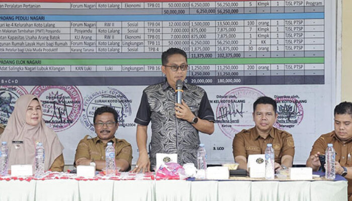 Kunjungi Koto Lalang, Evi Yandri Terima Sejumlah Aspirasi Masyarakat