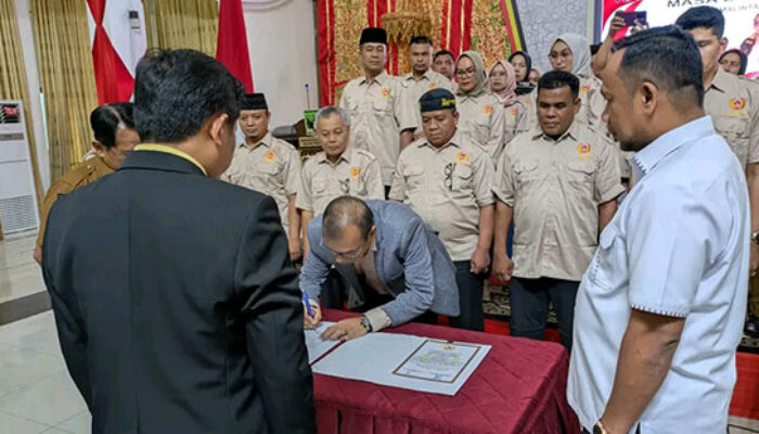 Ketua DPRD Hadiri Pelantikan Pengurus KONI Padang Pariaman Periode 2024–2028