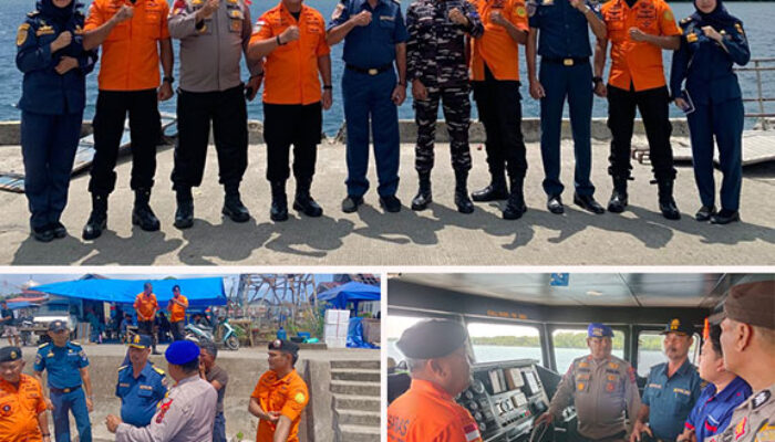 Agar Mudik Aman Dan Nyaman: Tim Gabungan Polres Mentawai Gelar Inspeksi Keselamatan di Dermaga Tuapejat