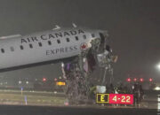 “Teriakan ‘Stop!’ Tak Mampu Cegah Tragedi, Pesawat Air Canada Tabrak Truk di LaGuardia, Dua Pilot Tewas”