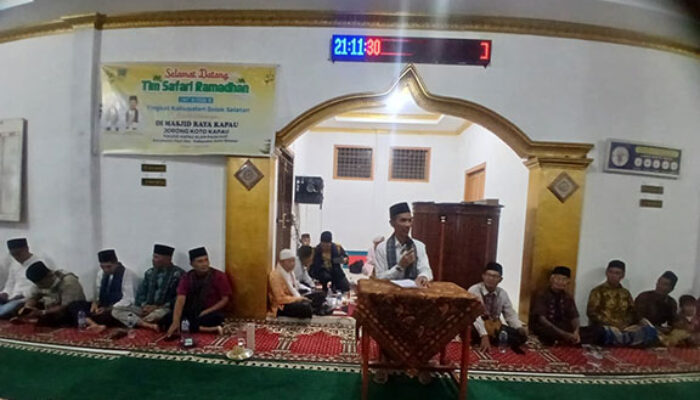Kunjungan TSR Solok Selatan di Kapau, Wabup Yulian Efi Soroti Investasi PLTP dan Infrastruktur Nagari