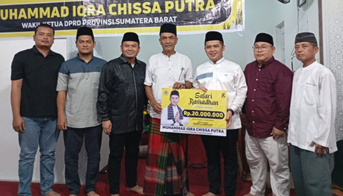 Safari Ramadan di Koto Tangah, Iqra Chissa Putra Tegaskan Komitmen Perjuangkan Aspirasi Warga