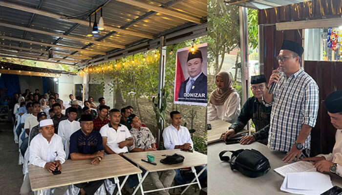 Donizar Sosialisasikan Perda Penyelenggaraan Pendidikan di Cubadak Tengah