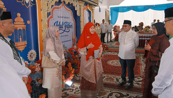 Momentum Idulfitri, Bupati Eka Putra Halal Bihalal ke Kediaman Gubernur dan Wagub Sumbar
