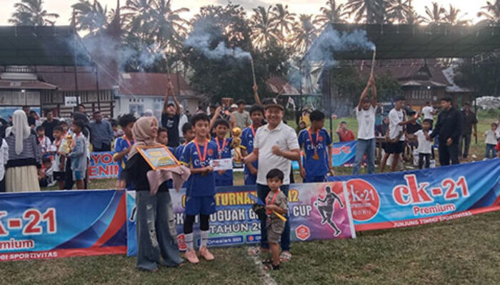 G3AD Juara Open Turnamen U12 CK21 Guguak Gadang Cup 2026 Dengan Skor 5-2