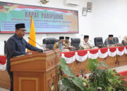 DPRD Tanah Datar Gelar Paripurna Penyampaian Pandangan Umum Fraksi Terhadap 3 Ranperda