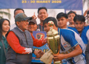 Bupati Eka Putra Tutup Jordus Cup XXII, MMP FC Singkarak Raih Juara Dengan Skor 3-1