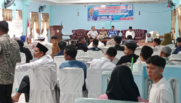 Ali Muda Sosialisasikan Perda Perlindungan Konsumen Saat Buka Puasa Bersama di Rao