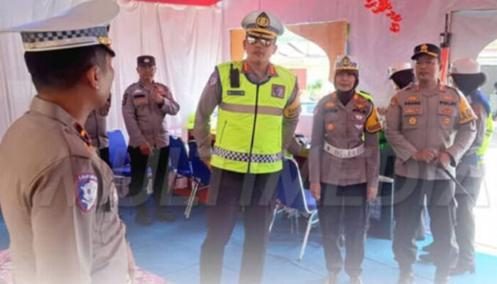 Kapolres Pasaman Barat Bersama Dirlantas Polda Sumbar Pastikan Kesiapan Operasi Ketupat Singgalang 2026