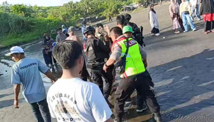 Nyawa Dibayar Nyawa, Aksi Heroik Wisatawan Bogor Berujung Tragis di Pantai Karang Tawulan