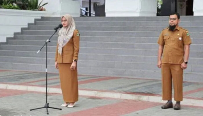 Ismelda Pimpin Apel Pagi, Tekankan Disiplin dan Integritas ASN DPRD Sumbar