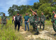 Dandim 0319 Mentawai Dampingi Danpusterad Tinjau Karya Bakti TNI di Hari Kedua
