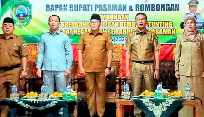 Bupati Welly Tegaskan Musrenbang Bukan Seremonial, Harus Fokus pada Kebutuhan Nyata Warga