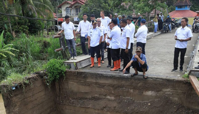 Bupati Pasaman Tinjau Lokasi Banjir, Tekankan Percepatan Penanganan dan Layanan Warga