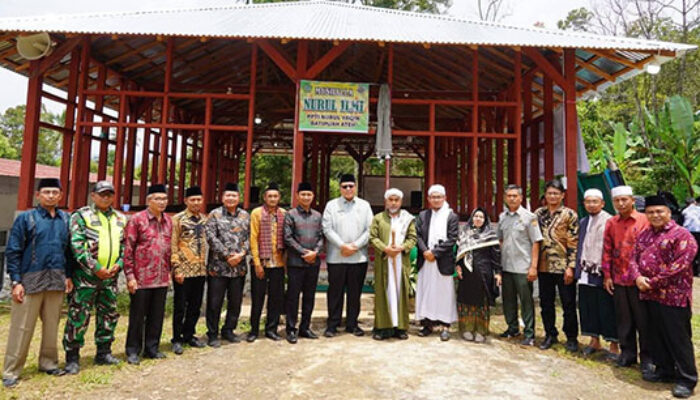 Resmikan Mushalla Nurul Ilmi, Wabup Ahmad Fadly: Musholla Merupakan Kebutuhan Dasar Pelaksanaan Ibadah Harian Para santri