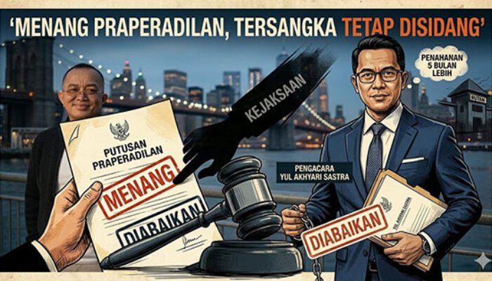 Menang Praperadilan, Kamser Tetap Disidang, Hukum Terlihat Rusak