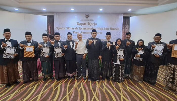 Guna Persiapan Haji Tahun Ini, Kanwil Kemenhaj Sumbar Gelar Rakerwil