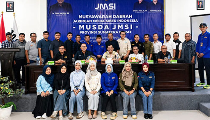 Aguswanto Terpilih Aklamasi Pimpin JMSI Sumbar 2026–2031