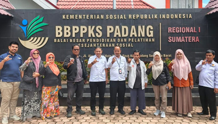 PJKIP Padang Bangun Sinergi dengan BBPPKS, Dorong Keterbukaan Informasi dan Digitalisasi Bansos