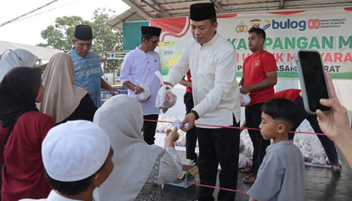 Tebar Kepedulian di Idul Adha, Polres Pasaman Barat Salurkan Ratusan Paket Daging Kurban ke 11 Kecamatan