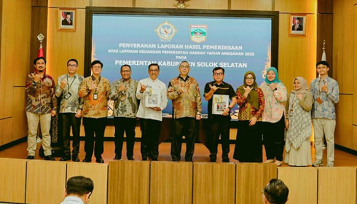 Pemkab Solsel Raih Opini WTP ke-10 dari BPK RI