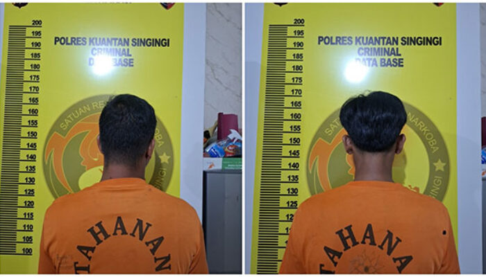 Tim Elang Kuantan Ringkus Pengedar Sabu di Hulu Kuantan, Sempat Kabur Namun Berhasil Diamankan