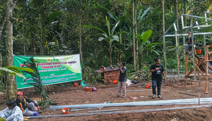 IKAHI dan Dharmayukti Karini Bangun 10 Huntap untuk Korban Bencana di Guguak Malalo