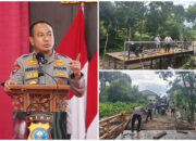 39 Jembatan Desa Rampung Dibangun, Kapolda Riau: Ini Wujud Nyata Pengabdian Polri untuk Masyarakat