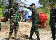 Satgas Bakti TNI AD Tinjau Rehab Rumah hingga Pembangunan Infrastruktur di Kepulauan Mentawai