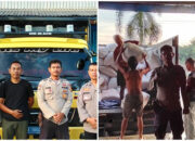 Polisi Cinta Petani, Polsek Pangean Kawal 2 Ton Jagung Pipil Ke Bulog Pekanbaru