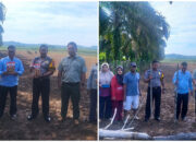 Dukung Program Ketahanan Pangan Nasional, Polsek Kuantan Tengah Hadiri Penanaman Jagung Pipil di Bandar Alai Kari
