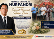 Pemred ONtime.ID Doakan Reski Ramadhan dan Aisyah Menjadi Keluarga Sakinah