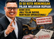 Perusahaan Tambang di 50 Kota Menunggak Pajak Miliaran Rupiah, Benni Okva: Jika Tolak Bayar, Hentikan Operasional!