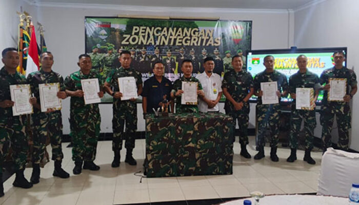 Kodam XIX Tuanku Tambusai Tegaskan Komitmen Antikorupsi, Brigif 89/GG Canangkan Zona Integritas Menuju WBK