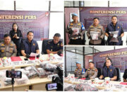 Polda Riau Gagalkan Peredaran 6,94 Kg Sabu dan 969 Cartridge Etomidate Senilai Rp9,8 Miliar