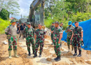 Wadan Pusterad Tinjau Progres Karya Bakti TNI AD untuk Rakyat di Kepulauan Mentawai
