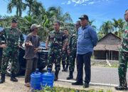 Hari Kedua di Mentawai, Wadan Pusterad Tinjau Sejumlah Sasaran Fisik Karya Bakti TNI AD untuk Rakyat